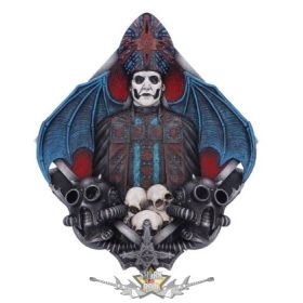   IV. Emeritus Papa - Szellem fali emléktábla - Ghost Papa Emeritus IV Wall Plaque 29.5cm.  
