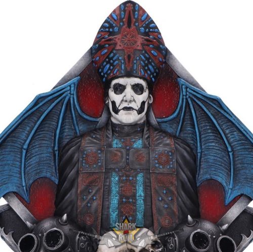 IV. Emeritus Papa - Szellem fali emléktábla - Ghost Papa Emeritus IV Wall Plaque 29.5cm.  