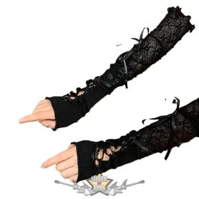 GOTH - Hosszú Pántos Mandzsetták   kesztyű 