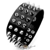   3.Soros. Mini Tüske szegecs karkötő -  mini tüskés karkötő.10mm. csuklópánt.  JVP