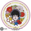 The Beatles - Yellow Sub Flowers 4 db-os tányérszett. 