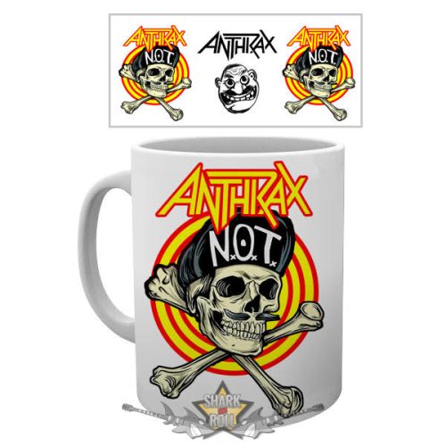 ANTHRAX - N.O.T.  zenekaros bögre 