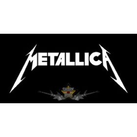 Metallica 2  -  Logo.  10 x 5.  felvarró