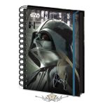   Star Wars - Rogue One - Darth Vader - A5 Jegyzetfüzet. A5 Notebook.   napló, notesz