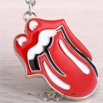   The Rolling Stones - Keychain - Tongue  import fém kulcstartó