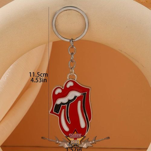 The Rolling Stones - Keychain - Tongue  import fém kulcstartó
