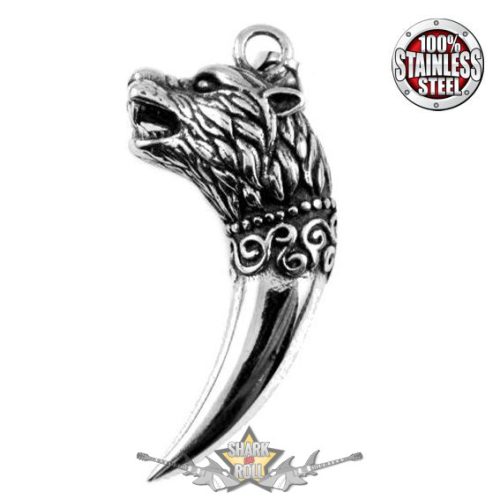 Wolf Totem - Pendant Men's Vintage. JEG.   nyaklánc, medál