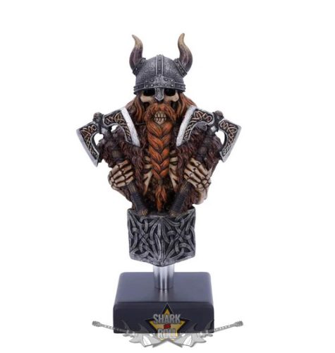 Valhalla Awaits Viking Figurine. D5570T1.   fantasy dísz