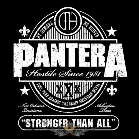 PANTERA - STRONGER.   SFL. felvarró