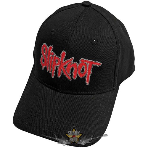 Slipknot - Unisex Baseball Cap.  Text Logo (Black) SKCAP04B.   baseball sapka