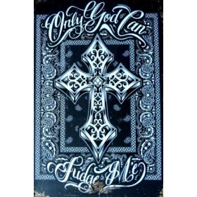 ONLY GOD.   Metal Sign.  20X30.cm. fém tábla kép