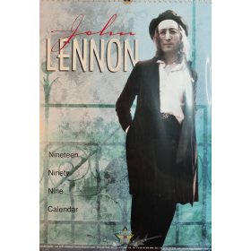   THE BEATLES -   JOHN LENNON. 1999-es naptára.  A3-as naptár fali naptár, calendar