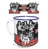 The Killers.  zománcozott retro fém bögre