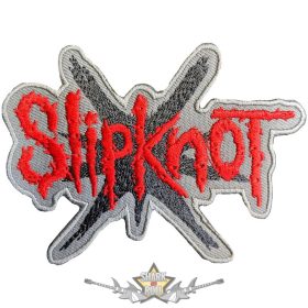   Slipknot - Standard Patch.  9-Point Star.   * EXTRA PRÉMIUM *.  hímzett felvarró