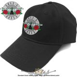   Guns N Roses - Unisex Baseball Cap.   Silver Circle Logo.   baseball sapka