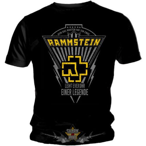 RAMMSTEIN - LEGEND Logo.  S.ZF. 614. zenekaros  póló. 