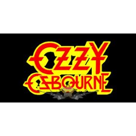 Ozzy Osbourne  -  Logo.  10 x 5.  felvarró