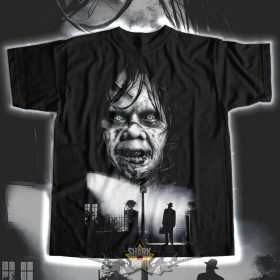 THE EXORCIST - COVER.   filmes horror póló