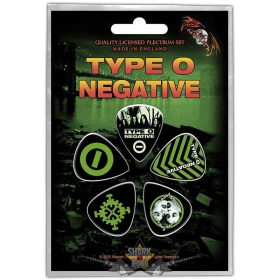   Type O Negative - Plectrum Pack.  World Coming Down.   Plectrum Pack. gitárpengető szett