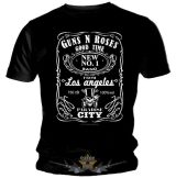   GUNS N ROSES - LOS ANGELES.  MT.601.   férfi zenekaros  póló. 