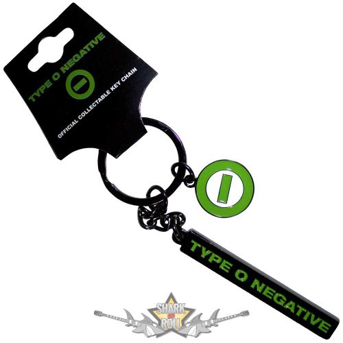 Type O Negative - Keychain.  Text Logo.   import fém kulcstartó