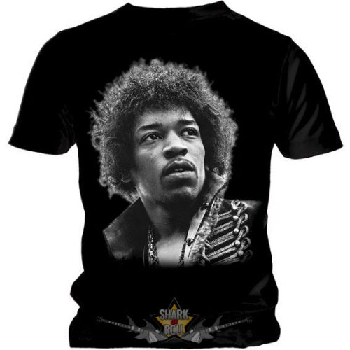 JIMI HENDRIX - FACE.   S.ZF.017.  zenekaros  póló. 