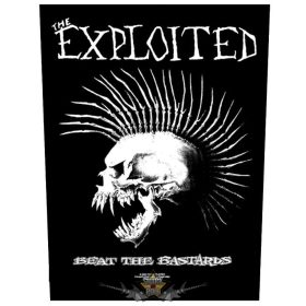   THE EXPLOITED - Beat the bastards.  Back Patch, hátfelvarró.   