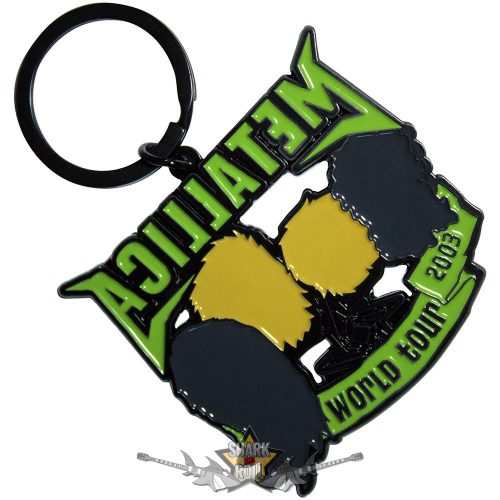 Metallica - Keychain.  Since 1981 Heads (Double Sided).  METKEY17.  import fém kulcstartó