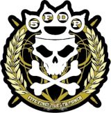   Five Finger Death Punch - Sew On Patch Knuckles  zenekaros felvarró