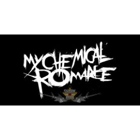My Chemical Romance  -  Logo.  10 x 5.  felvarró