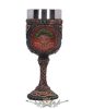 Celtic Tree Of Life Goblet Wine Glass 17.5cm. C1962F6.  fantasy dísz, kehely. serleg