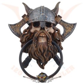   Kopogtató - Vikings never die. 766-7929 . D5988.  fantasy dísz, 