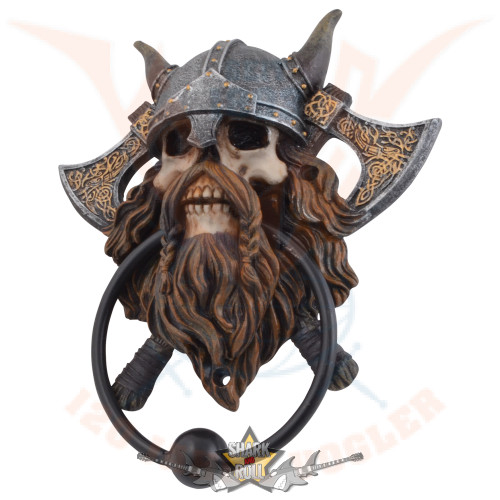 Kopogtató - Vikings never die. 766-7929 . D5988.  fantasy dísz, 