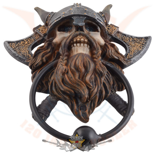 Kopogtató - Vikings never die. 766-7929 . D5988.  fantasy dísz, 