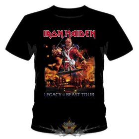 IRON MAIDEN - LEGACY BEAST TOUR.  S.D. 029. zenekaros  póló.    IRON MAIDEN - LEGACY BEAST TOUR.  S.D. 029. zenekaros  póló.