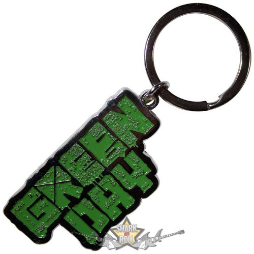 Green Day - Keychain.  Band Logo..  import fém kulcstartó