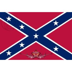 Confederate  Flag - Rebel Flag. 30x40. cm. kézi zászló