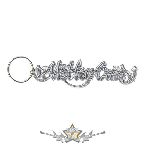 Motley Crue - Keychain.  Skull Logo.  import fém kulcstartó