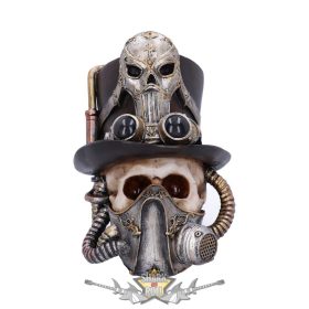   STEAMPUNK - Breathe Easy - Steampunk velencei maszk koponya dísz. 19.5cm. 839-2241.   koponya figura