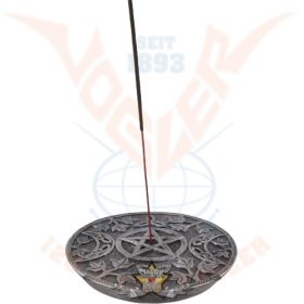   Pentagramm füstölőtartó.  13x13x2. cm. 837-3121.  Füstölő égő, illatosító..  füstölőtartó.