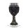 Vampire - Feline Fang Black Cat Goblet 17.3cm.  fantasy dísz,kehely. serleg