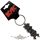 AC/DC Keychain.  3D Silver Logo   import fém kulcstartó