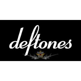 Deftones  -  Logo.  10 x 5.  felvarró Deftones  -  Logo.  10 x 5.  felvarró
