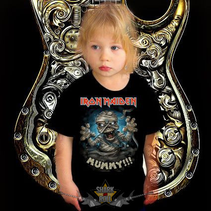 IRON MAIDEN - MUMMY !     gyerek póló