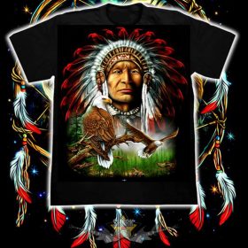 INDIÁN - TRIBAL CHIEFS.  FG.213. import fantasy póló INDIÁN - TRIBAL CHIEFS.  FG.213. import fantasy póló