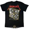 Metallica - Unisex T-Shirt.  Garage Photo Yellow (Black) (Back Print)  férfi zenekaros póló