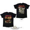 Metallica - Unisex T-Shirt.  Garage Photo Yellow (Black) (Back Print)  férfi zenekaros póló