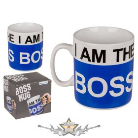 I am the Boss.   óriás bögre.    import bögre