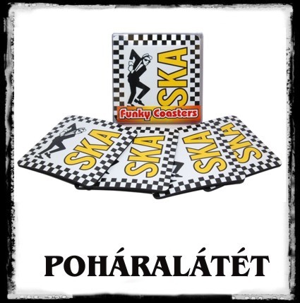 SKA - DANCE  pohár alátét szett