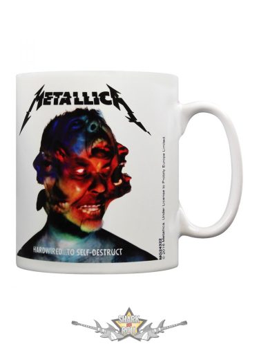 Metallica - Hardwired Album   zenekaros bögre 
